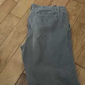 American Eagle Outfitters Men's Charcoal Chinos